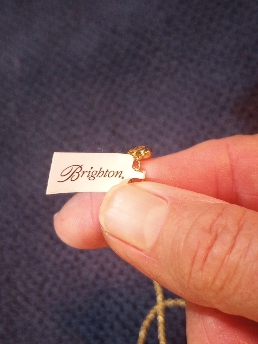 Brighton Gold-Tone Rope Chain Necklace - Picture 5 of 7